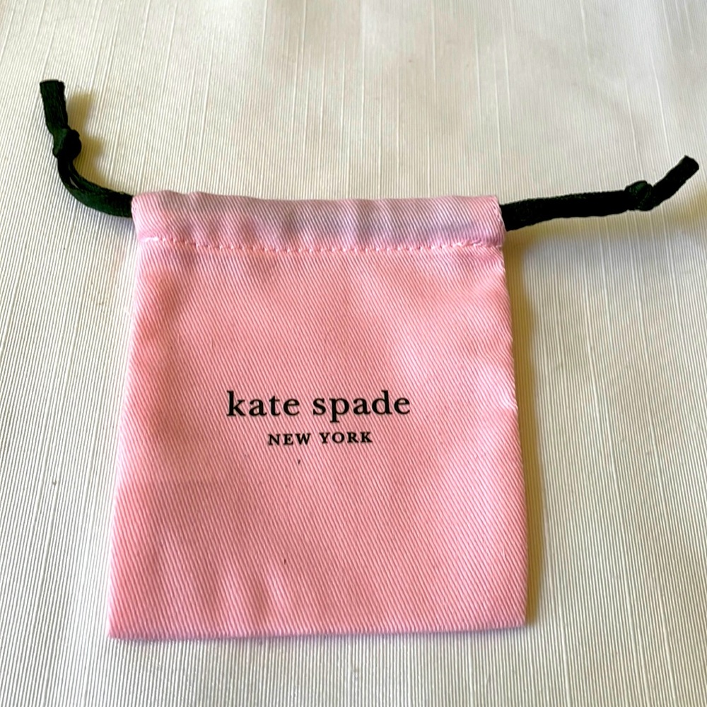 Kate spade jewelry pouch pink 3.75” x 4.5”